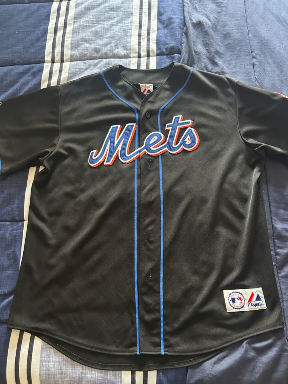 David Wright 'Final Season' Shea Stadium Patch Mets Jersey